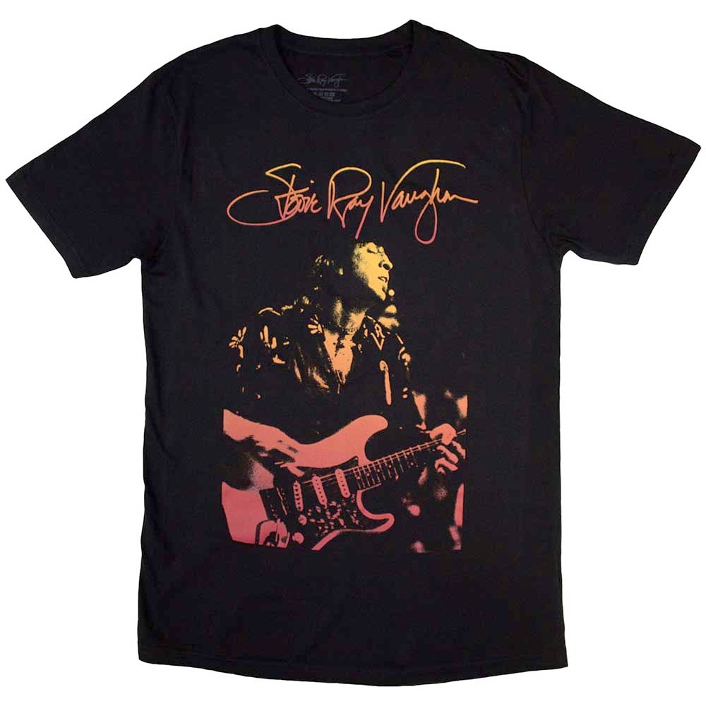 Stevie Ray Vaughan - Signature Tshirt Homme - Noir